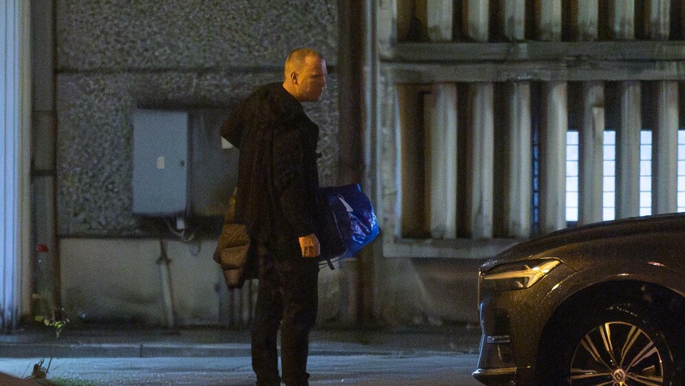 Tomislav Saucha na ulasku u Remetinec