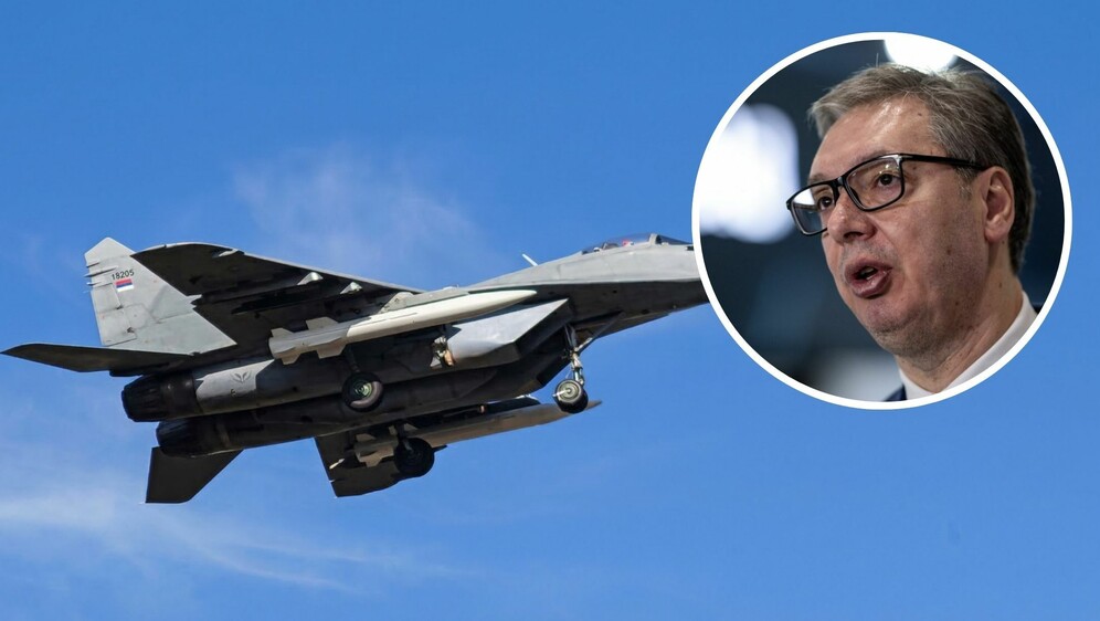 Mig 29 s kineskim raketama i Aleksandar Vučić