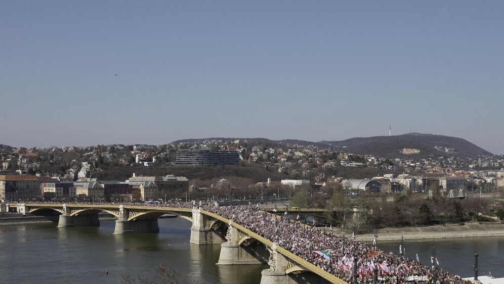 Povorka u Budimpešti