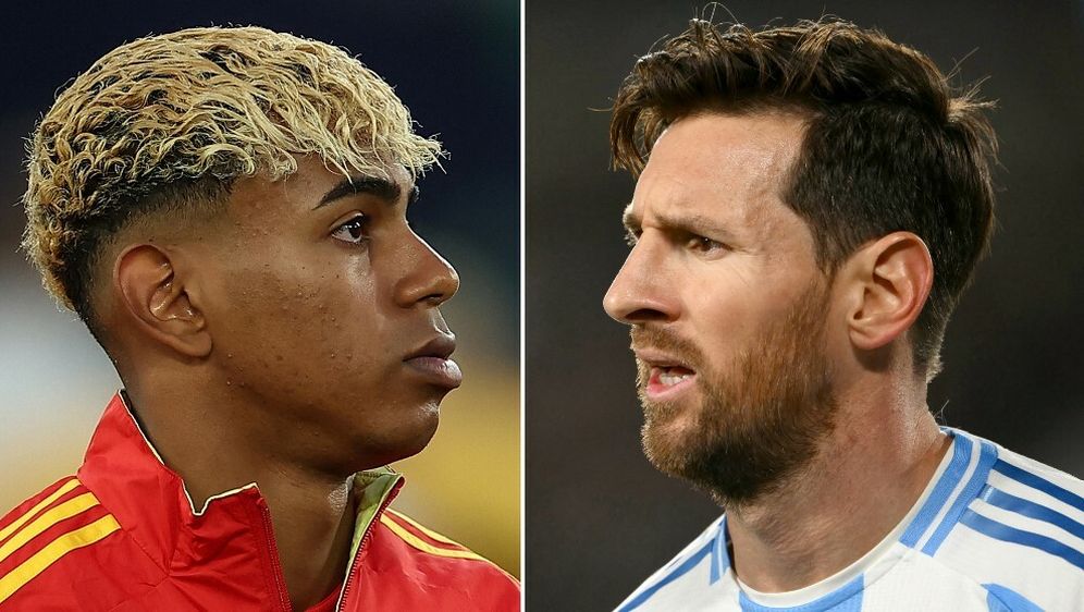 Lamine Yamal i Lionel Messi