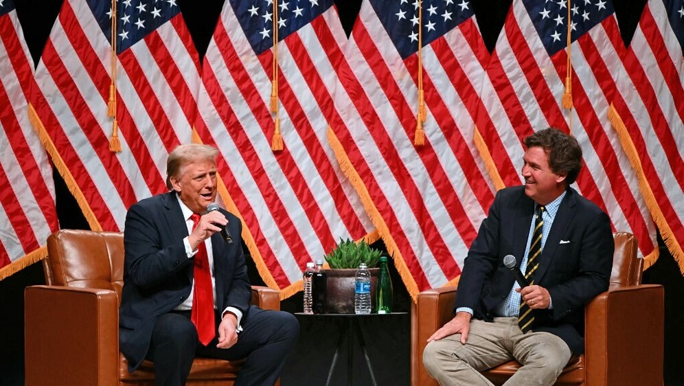 Donald Trump i Tucker Carlson