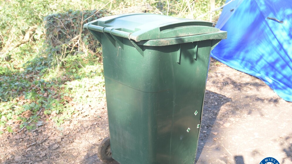 Kanta u kojoj je pronađeno tijelo muškarca