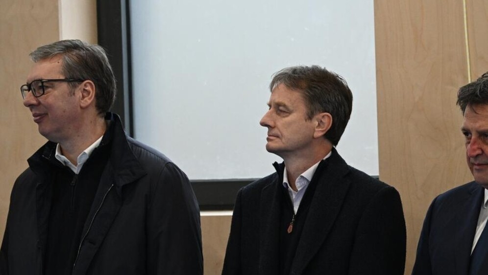 Aleksandar Vučić i Darko Glišić