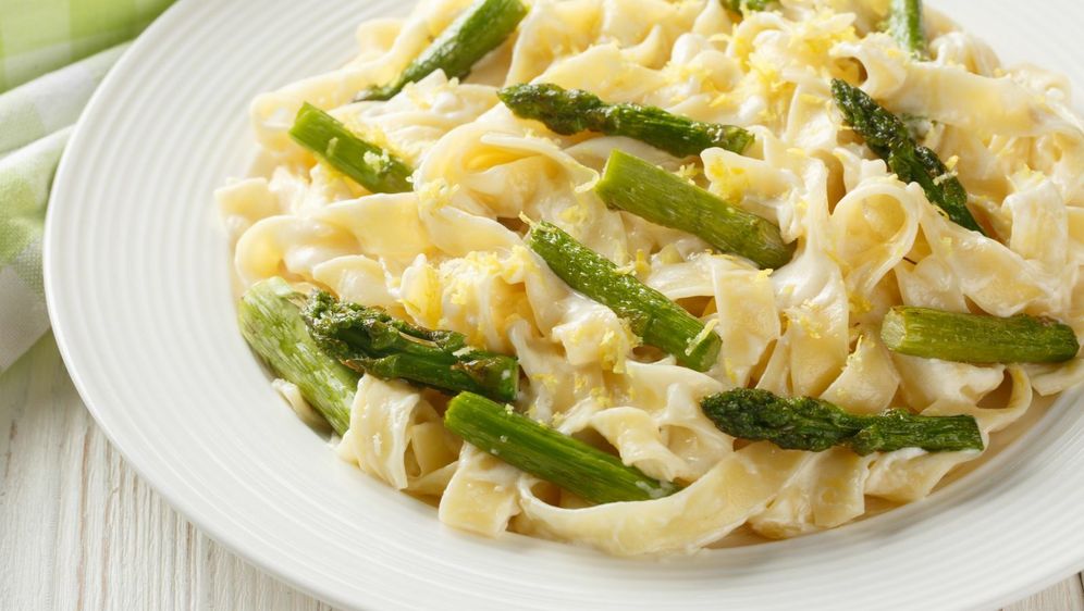 Kremasta tjestenina sa šparogama