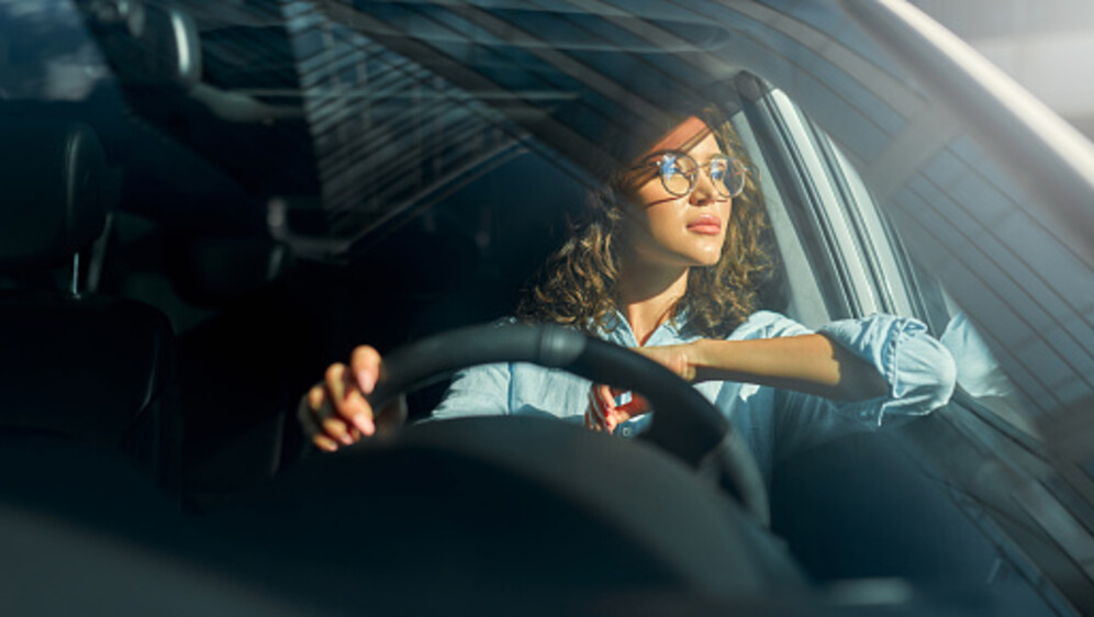 Vozačica, ilustracija