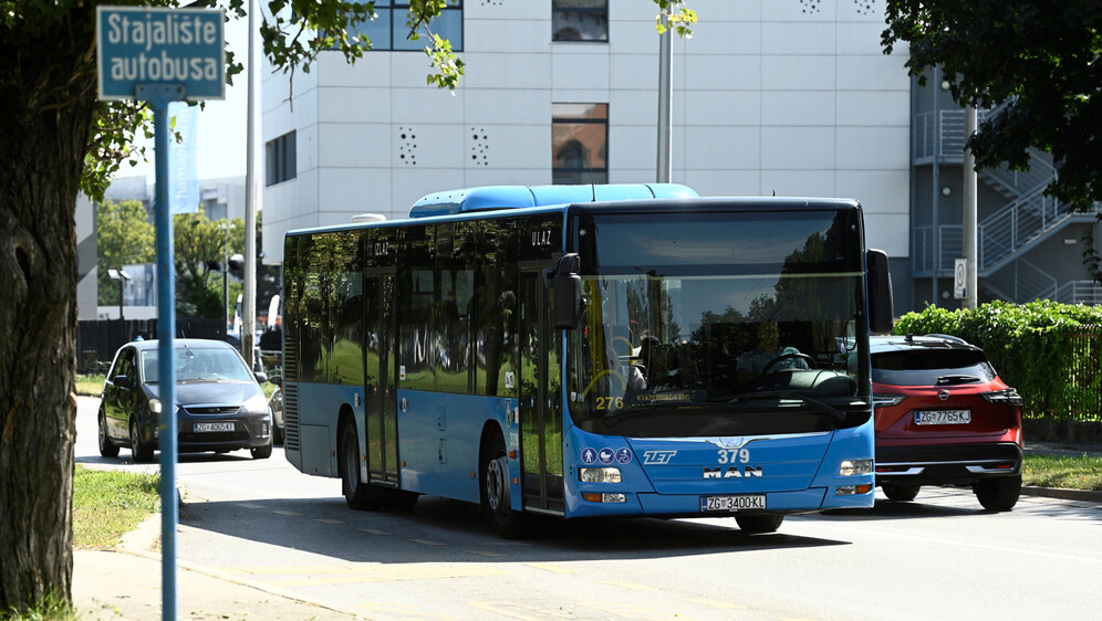 Autobus ZET-a, ilustracija