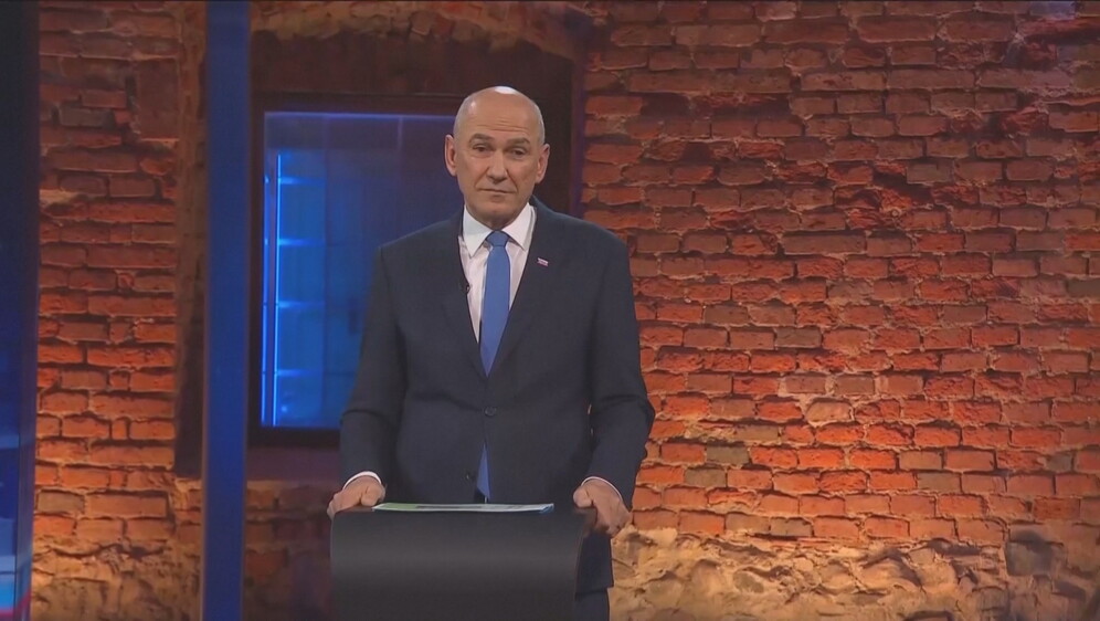 Janez Janša, bivši slovenski premijer i kandidat na izborima