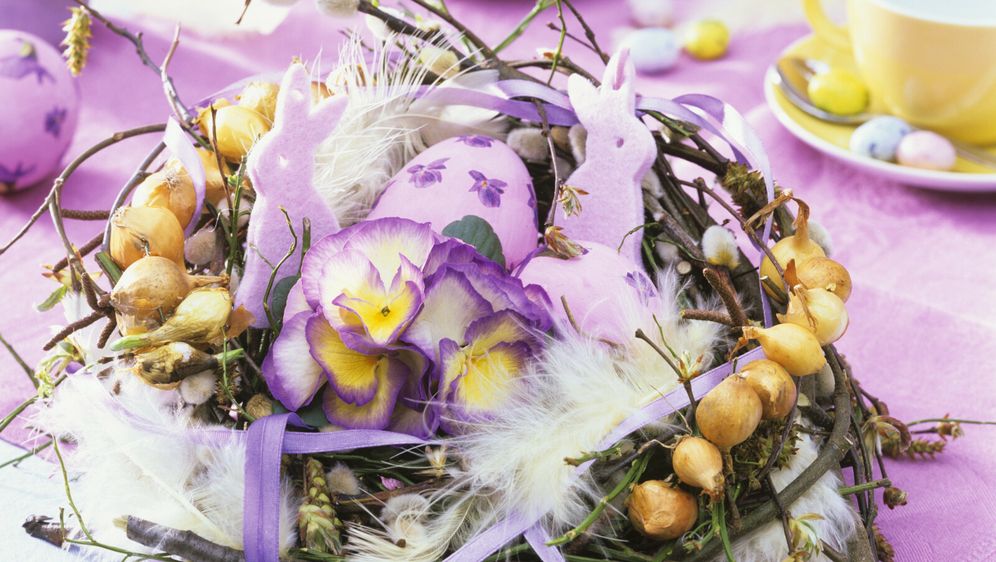 Uskrsne dekoracije s perjem - 6