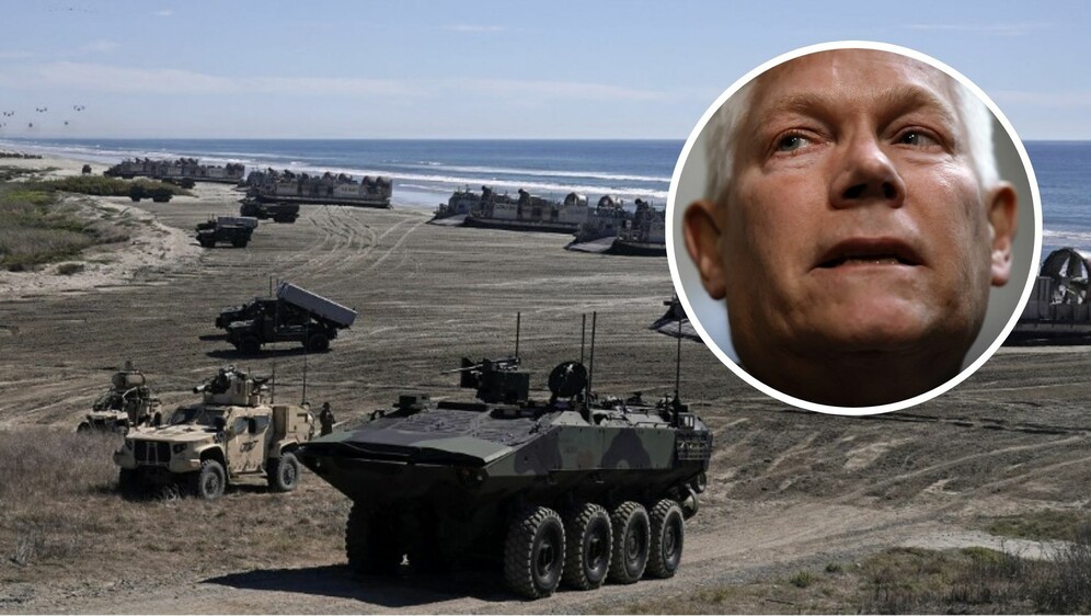 Vježba marinaca i Pete Sessions