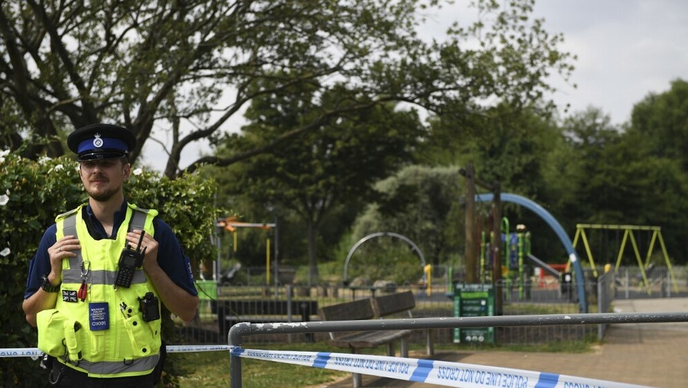 Engleski policajac u parku