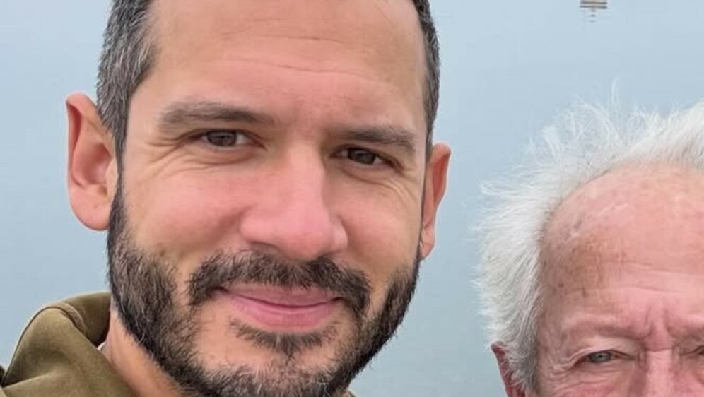 Boris Rogoznica s tatom