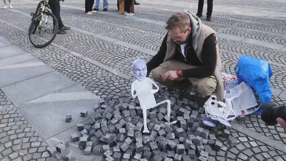 Prosvjed u Sloveniji