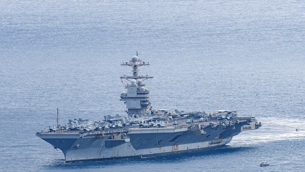 Američki nosač zrakoplova USS Geral Ford