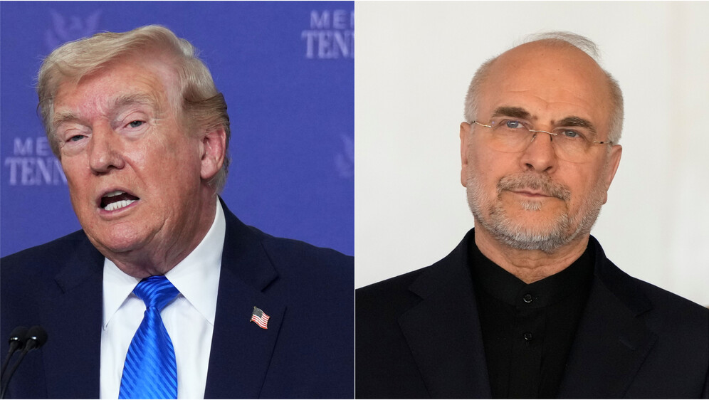 Donald Trump i Mohammad Bagher Ghalibaf