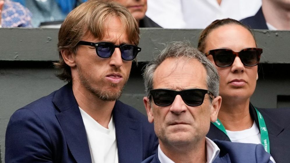 Luka Modrić na Wimbledonu