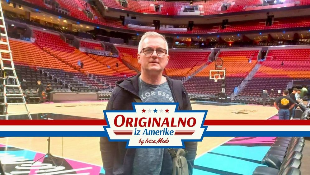 Ivica Medo u dvorani Miami Heata