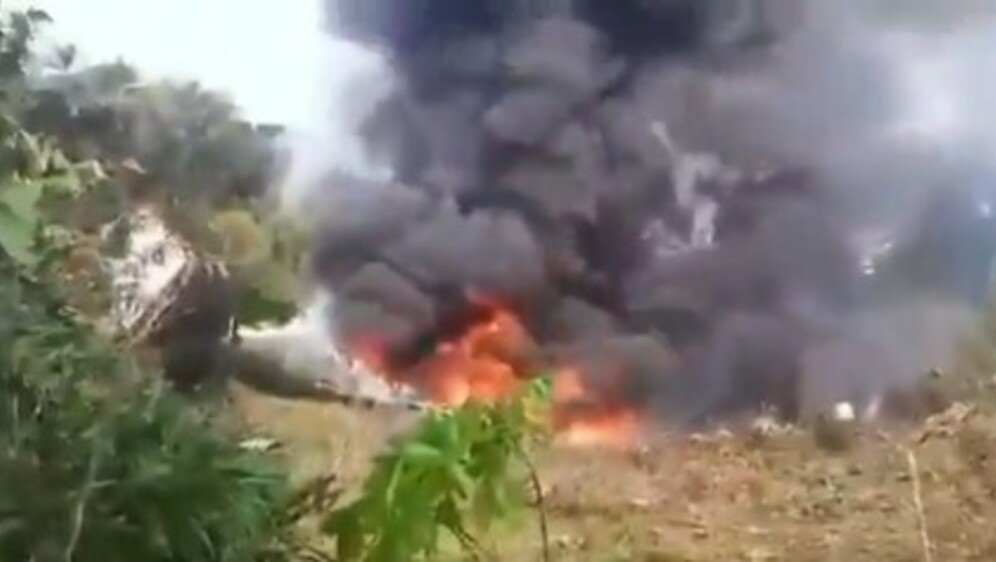 Pad aviona u Kolumbiji