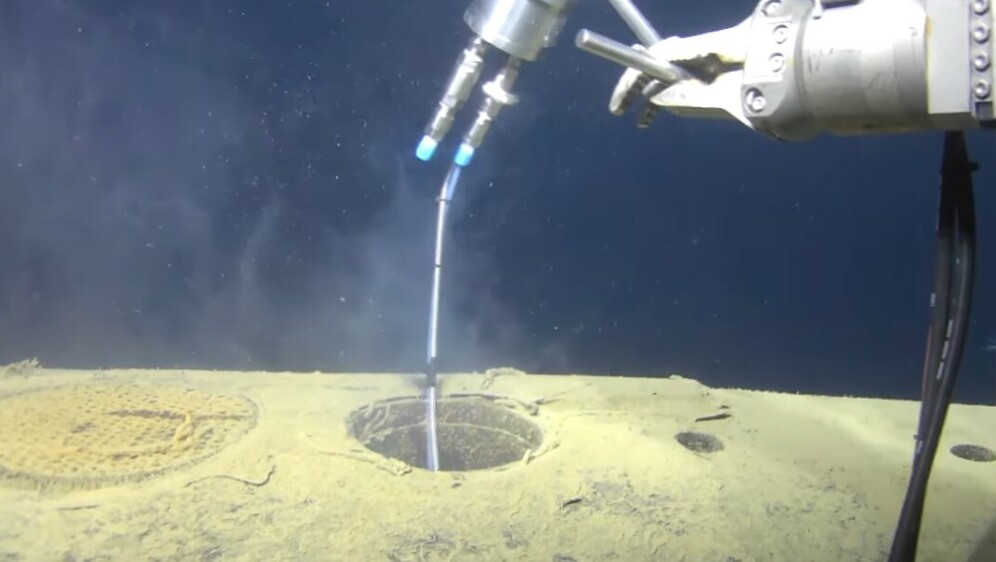 Uzimanje uzorka s olupine potonule sovjetske nuklearne podmornice