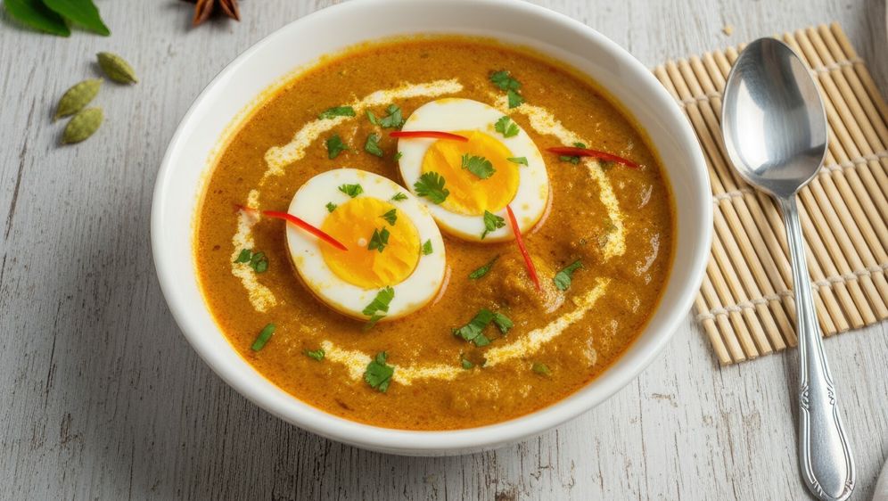 Curry od kuhanih jaja