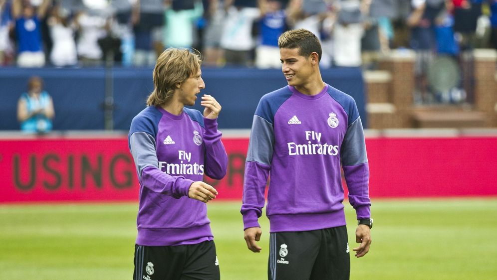Luka Modrić i James Rodriguez