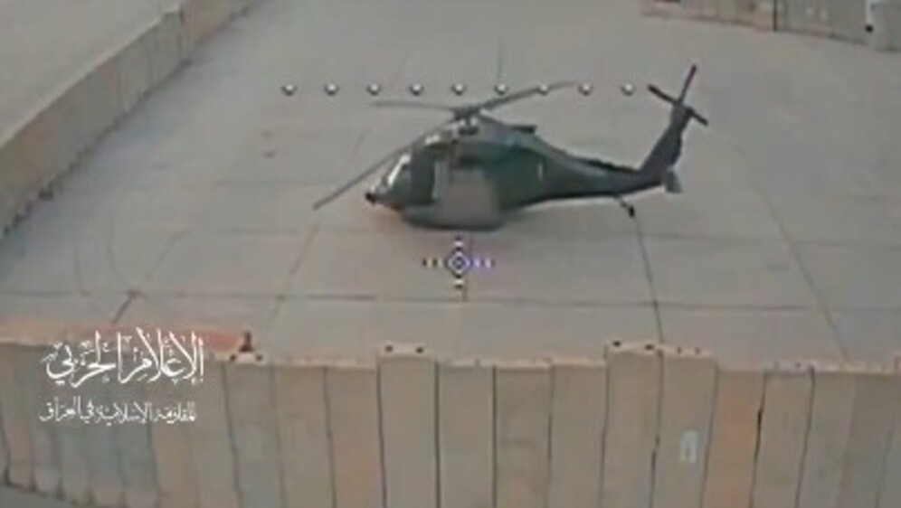 Black Hawk helikopter uništen u napadu FPV dronom u Iraku