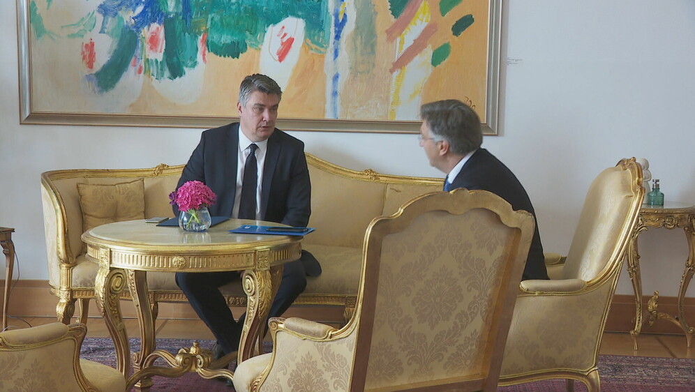 Andrej Plenković i Zoran Milanović