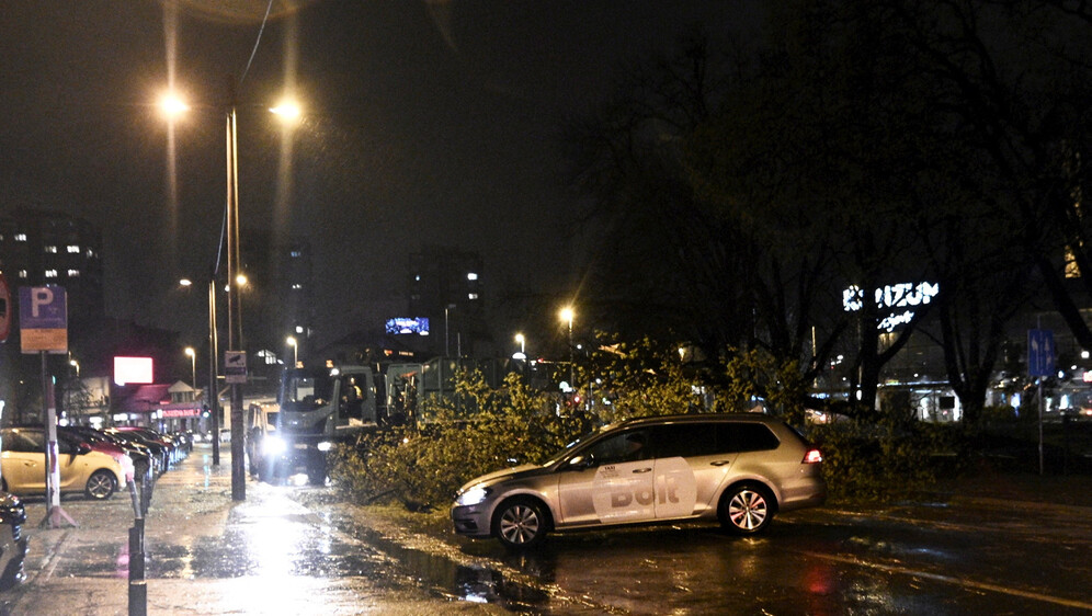 Nevrijeme rušilo stabla u Zagrebu - 4