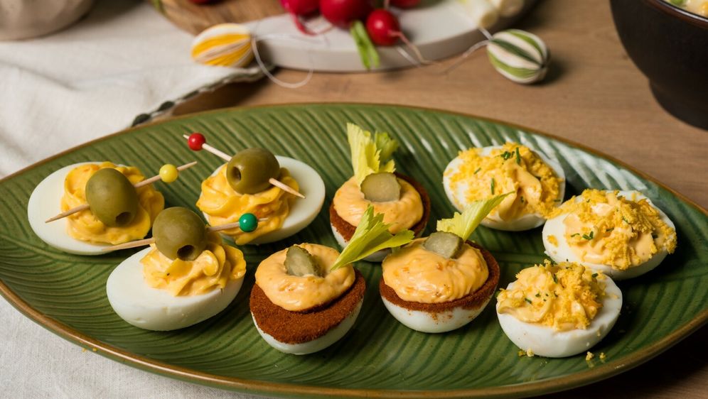 Punjena jaja inspirirana koktelima
