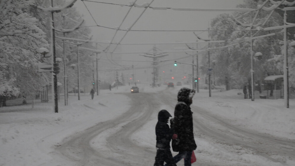 Snijeg u BiH, ilustracija