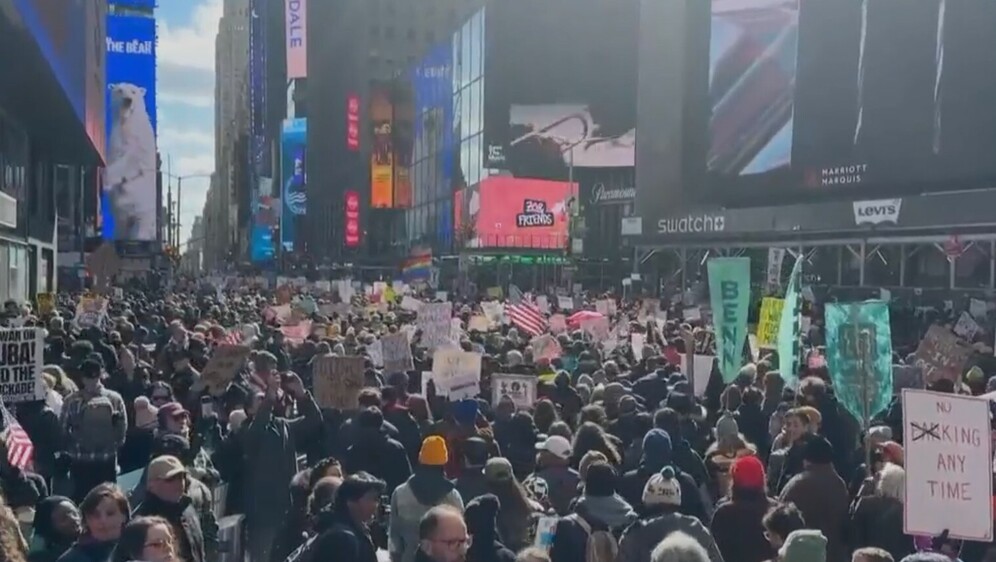 No kings prosvjed u New Yorku