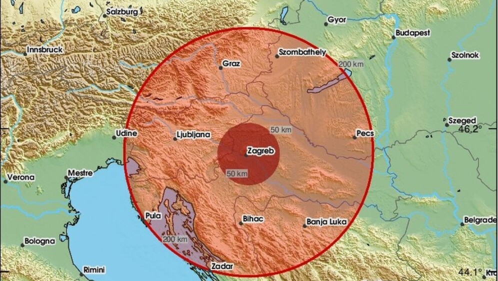 Potres kod Zagreba