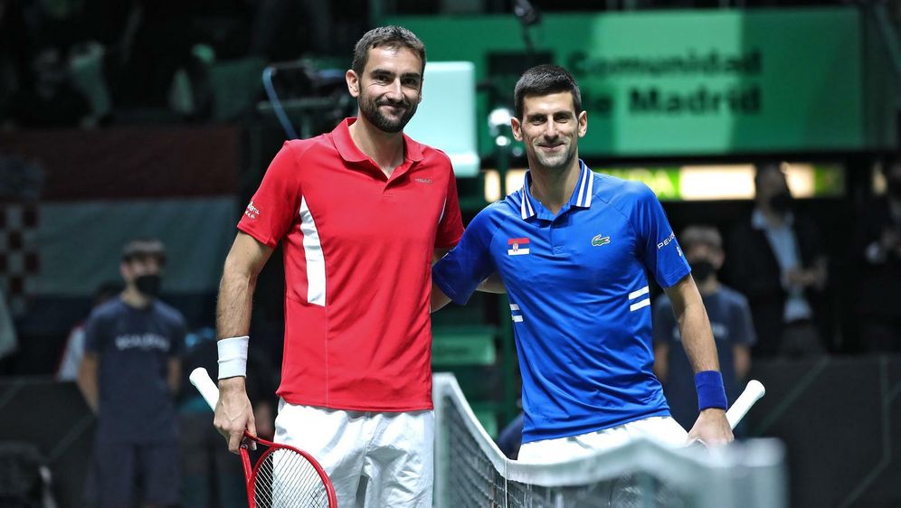Marin Čilić i Novak Đoković
