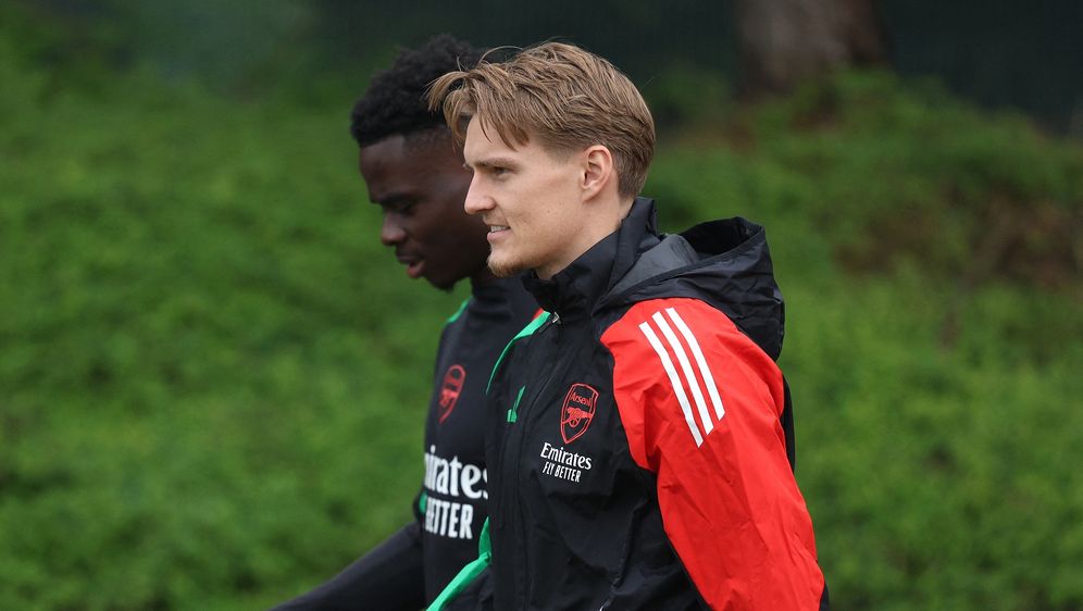 Bukayo Saka i Martin Odegaard
