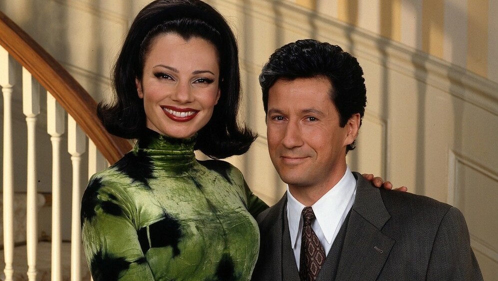 Fran Drescher, Charles Shaughnessy u seriji ''Dadilja''