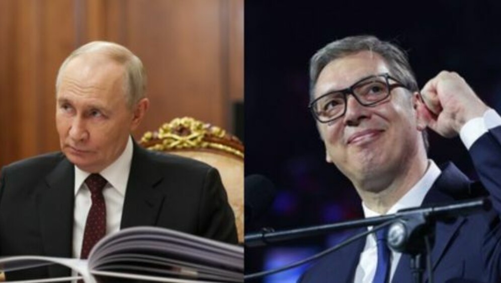 Vladimir Putin i Aleksandar Vučić