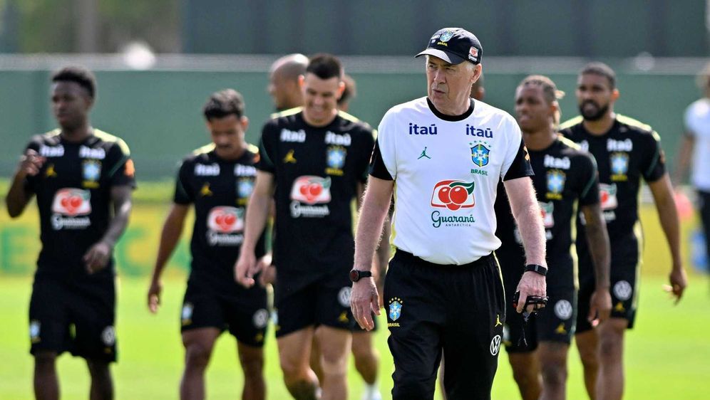 Carlo Ancelotti i brazilski nogometaši