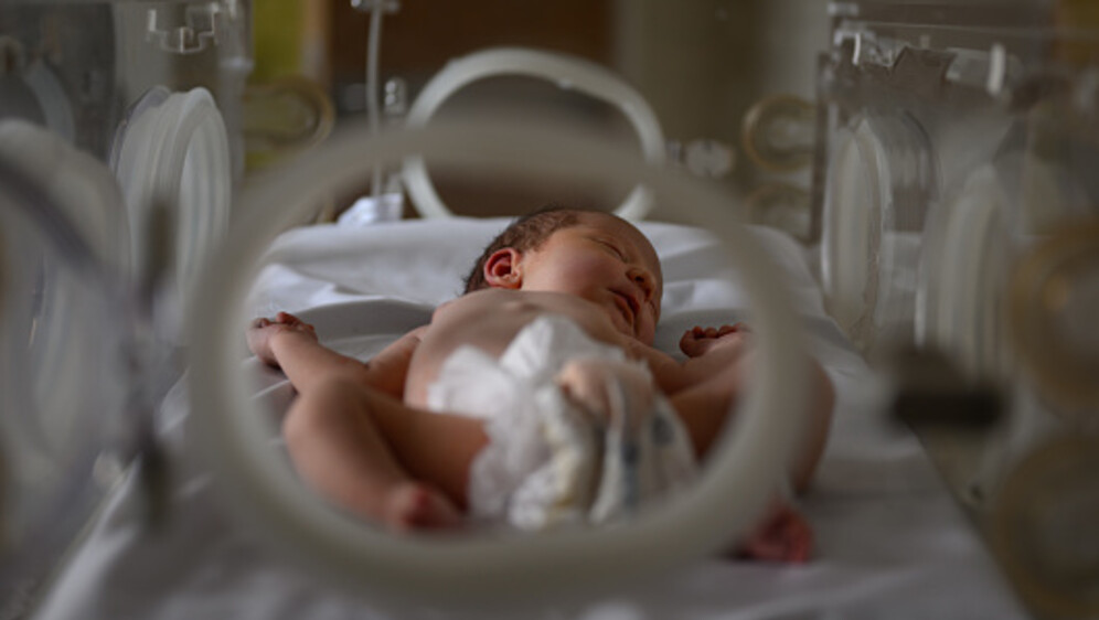 Dijete u bolnici, ilustracija