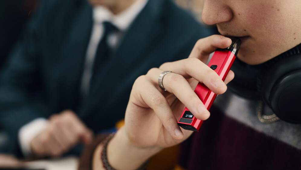 E-cigareta, ilustracija