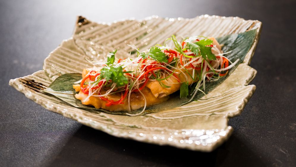 Filet oslića u den miso umaku