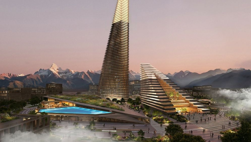 Altau Iconic Complex and Gateway District. Kazahstan - 4
