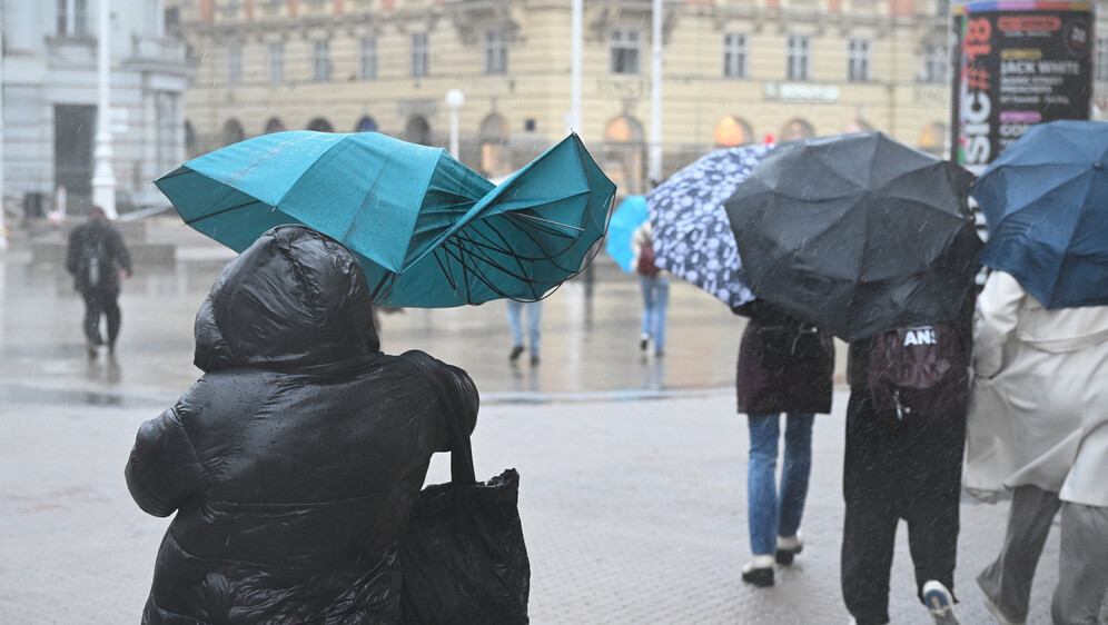 Nevrijeme u Zagrebu, ilustracija