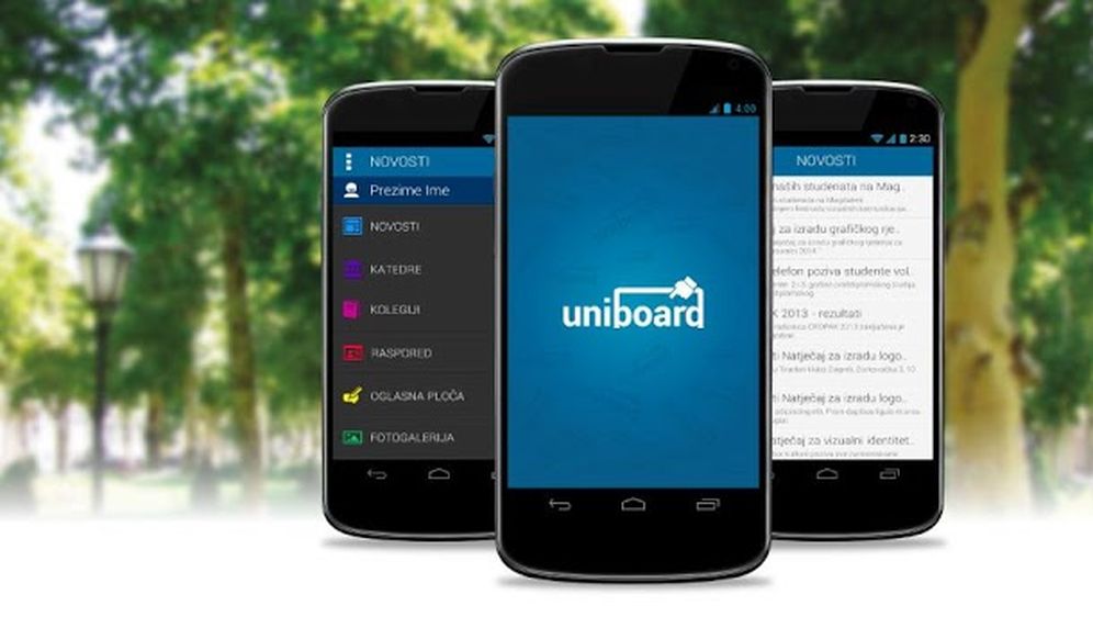 UniBoard - sustav za planiranje, obavještavanje i automatsko evidentiranje pohađanja nastave