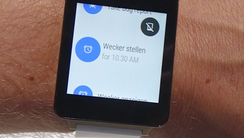 Ovako izgleda Android Wear na LG pametnom satu