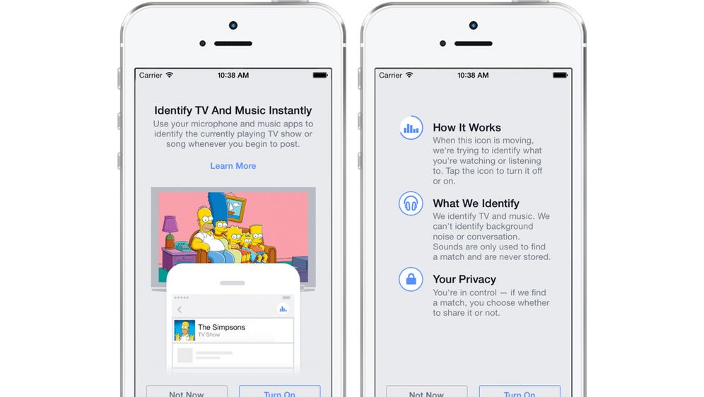 Facebook će poput Shazama omogućiti prepoznavanje pjesama i filmova kroz aplikaciju