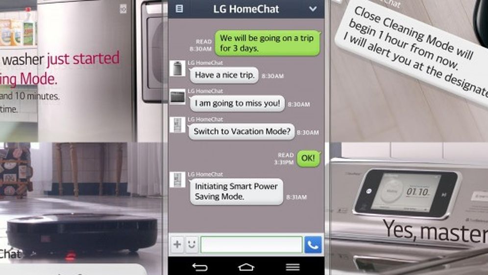 'Chat' s frižiderom, perilicom, štednjakom, TV-om? Nema problema - LG to ima!