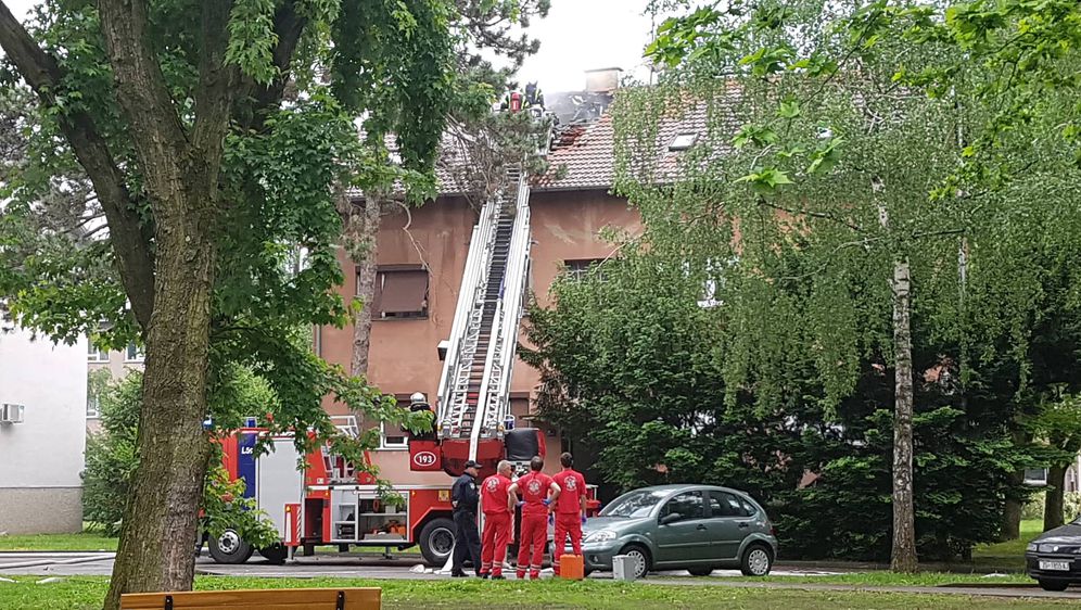 Požar u Remetincu (Foto: Dnevnik.hr)