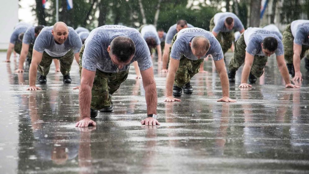 Vojnici na grupnom vježbanju (Foto: Filip Popović/Hrvatska vojska)