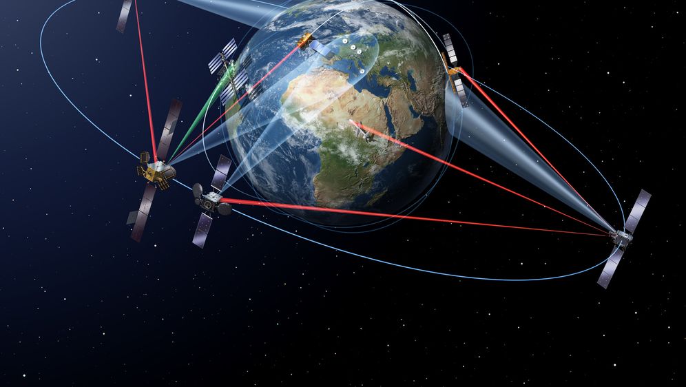 Komunikacija među satelitima (Foto: ESA)