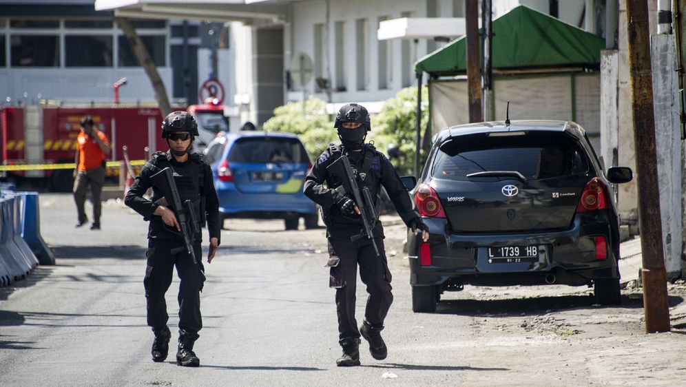 Eksplozija u Indoneziji, ranjeno nekoliko policajaca (Foto: AFP)