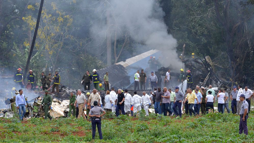 Zrakolovna nesreća na Kubi (Foto: AFP)